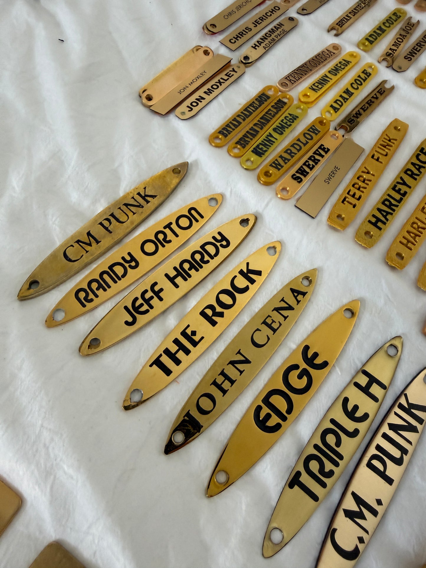 Engraved Spinner Name Plate