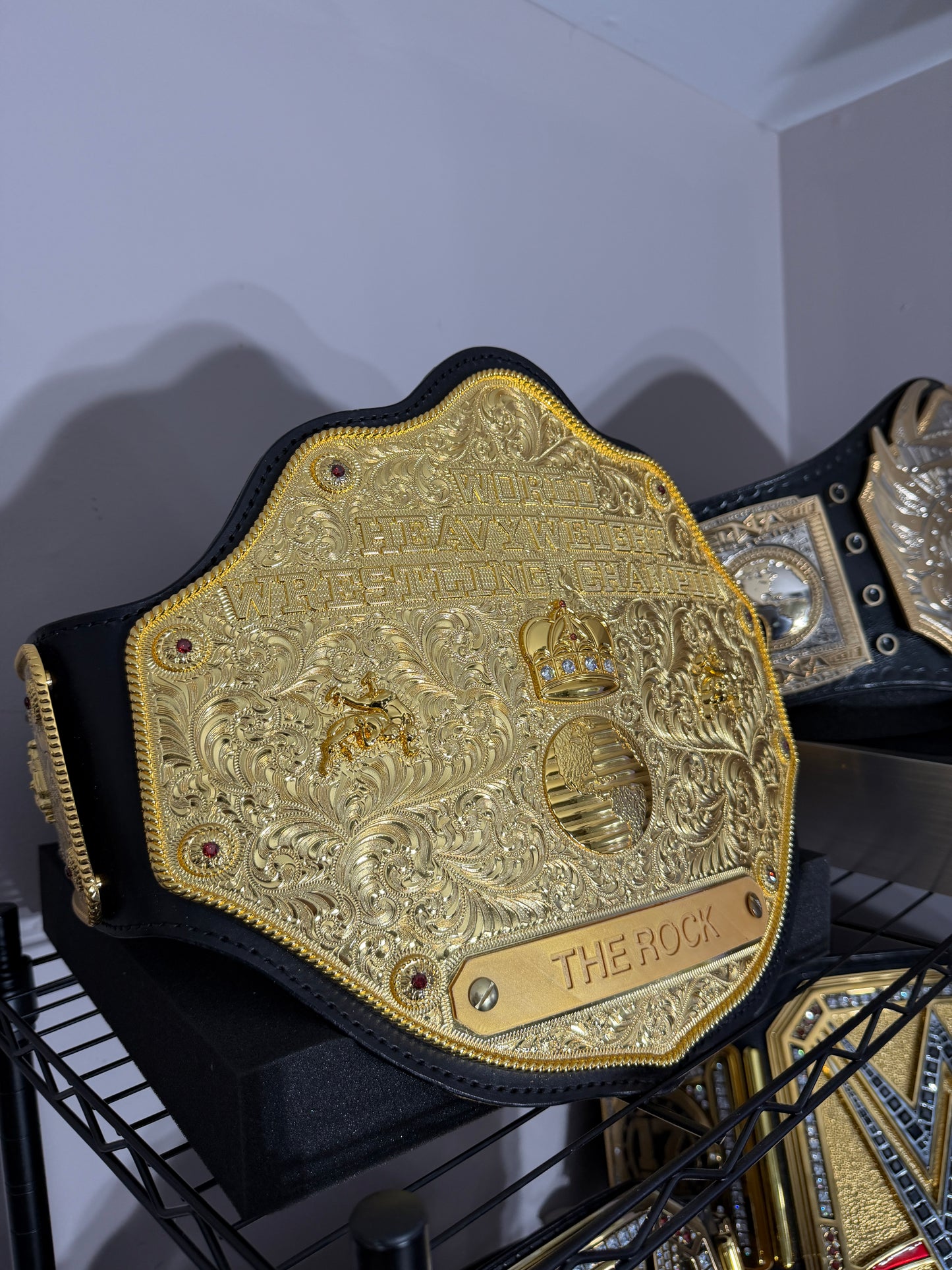 3D Printed Big Gold Nameplate