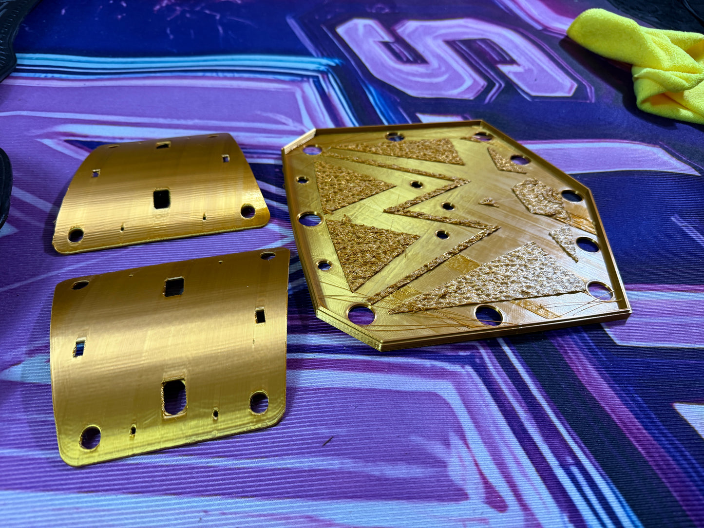 Golden Printed Baseplates