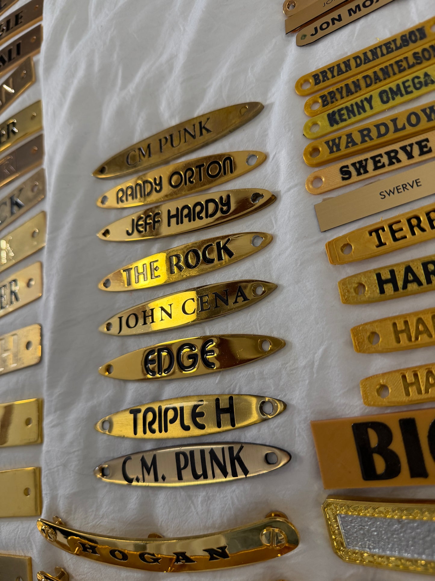 Engraved Spinner Name Plate