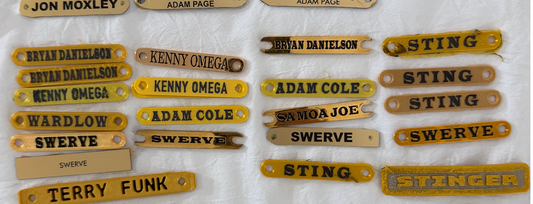 3D Printed AEW Nameplate